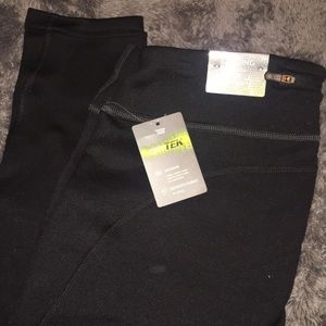 SOft thick thermal dry tek mid rise leggings
